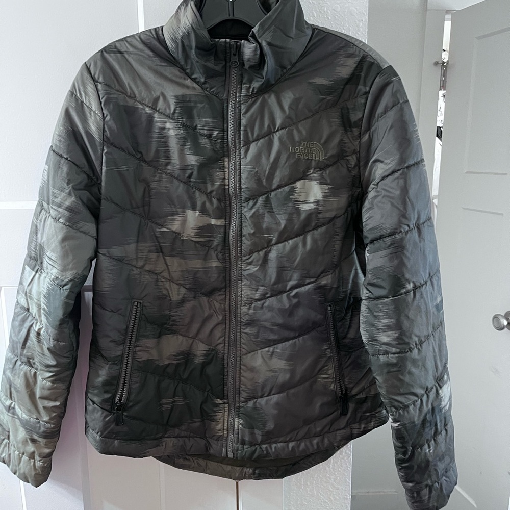 The North Face camo Puffer Jacket